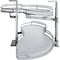 Hardware Resources 15" Grey and White Blind Corner Swingout for Openings on the Right of the Blind BCSO215GWH-RH - alternate 1